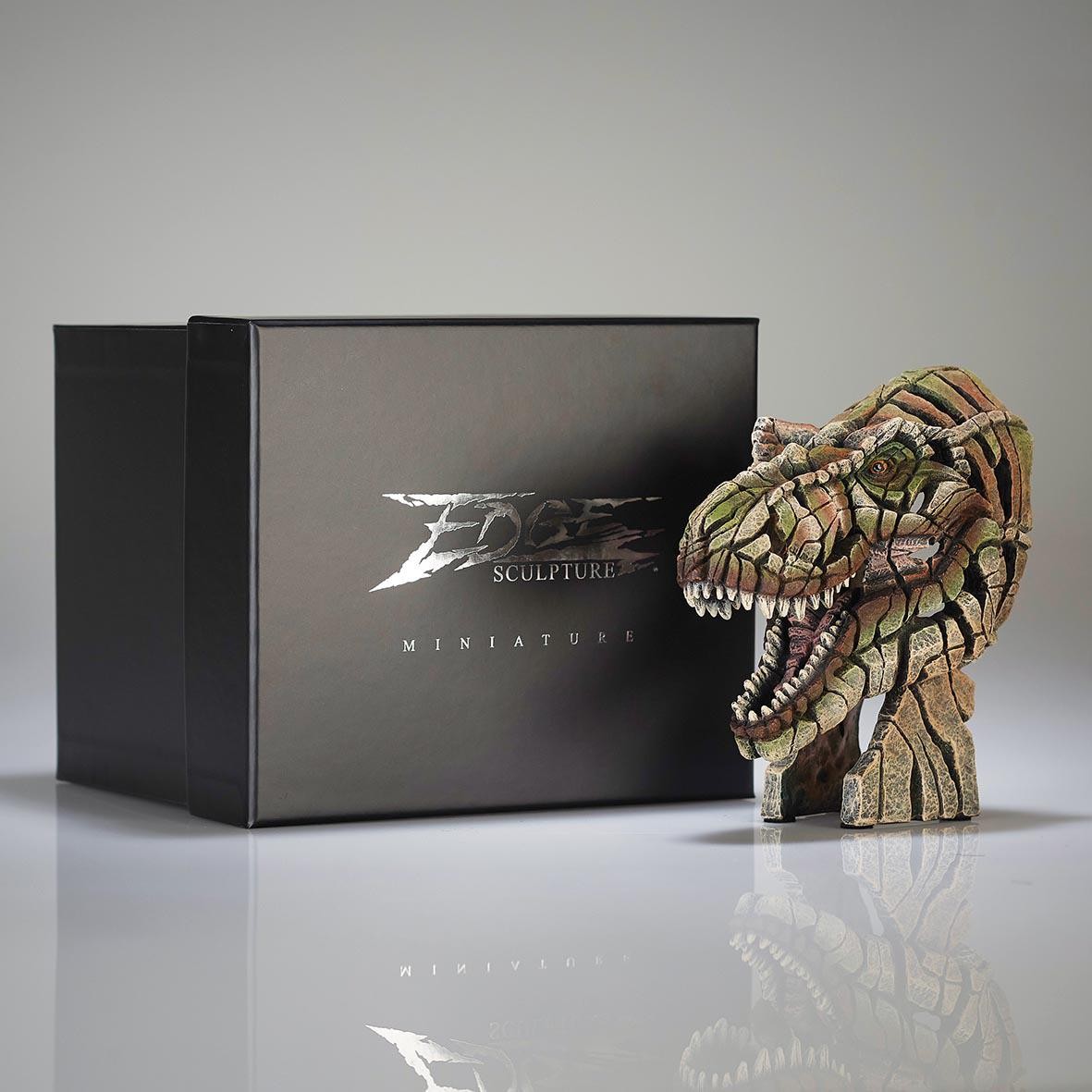 Edge Sculpture Miniature T-Rex Bust 6 Inches Tall 6017683