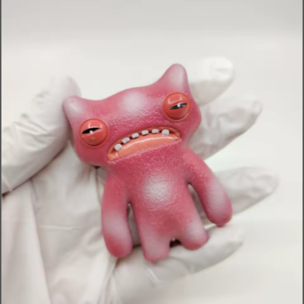 1pcs Original Fuggler Figures Ugly Monster Rabid Rabbit Wide Eyed Weirdo Grin