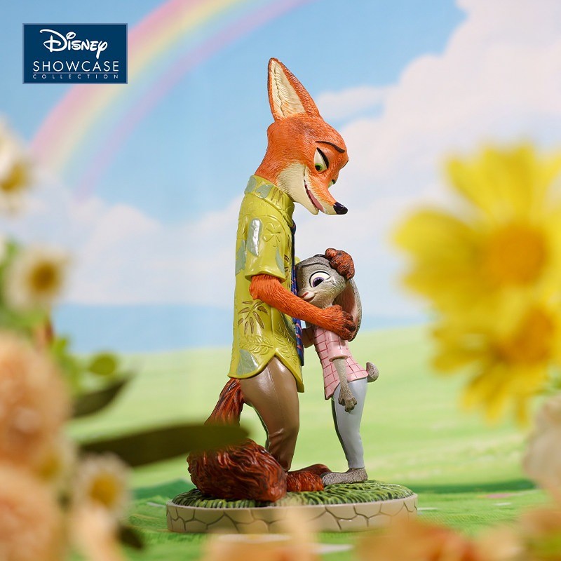 Enesco Toy Zootopia Judy And Nick Comfort Collectible Display Statue In Stock
