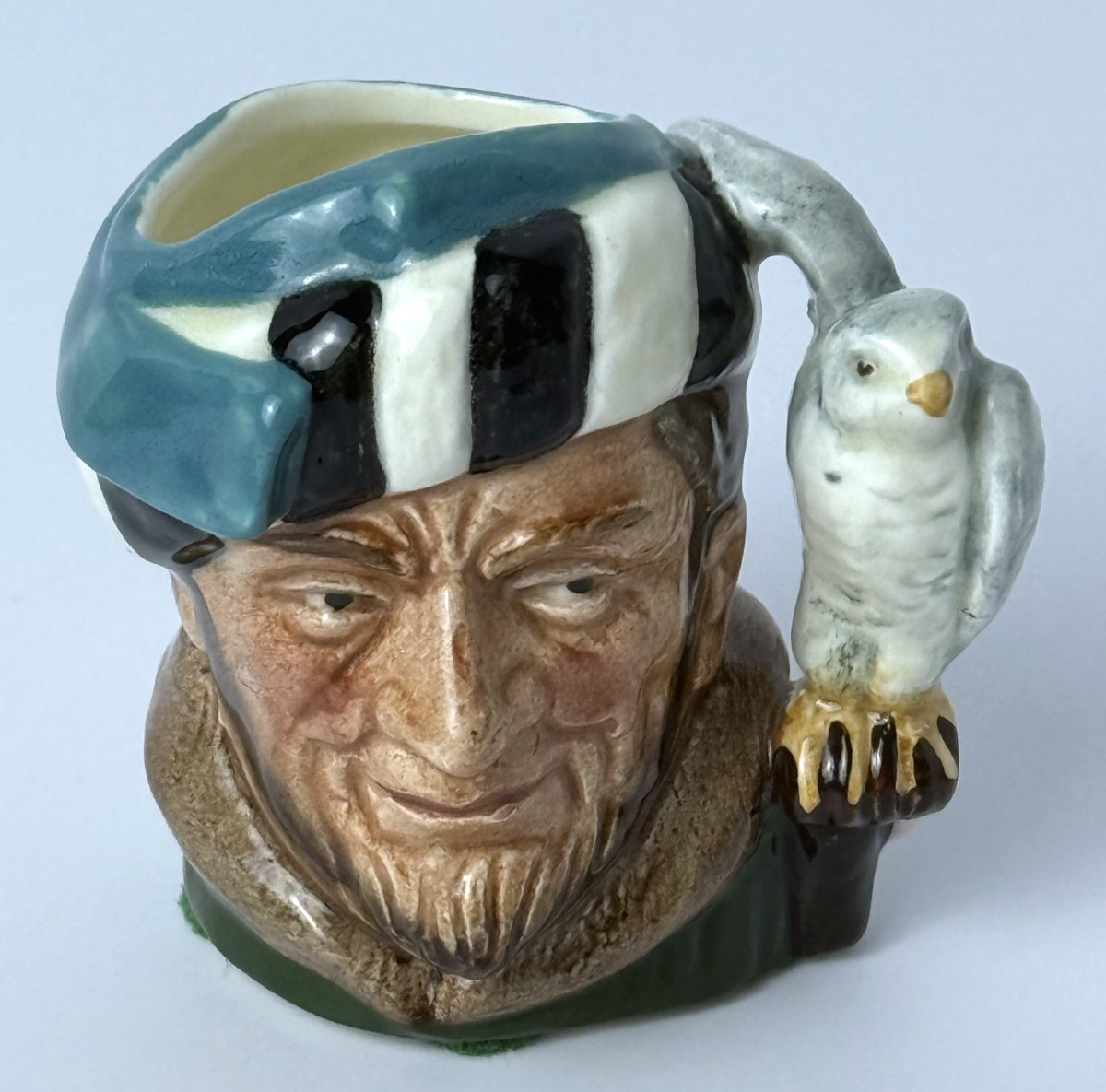 Vintage 1959 Royal Doulton Mini Character Jug The Falconer D6547