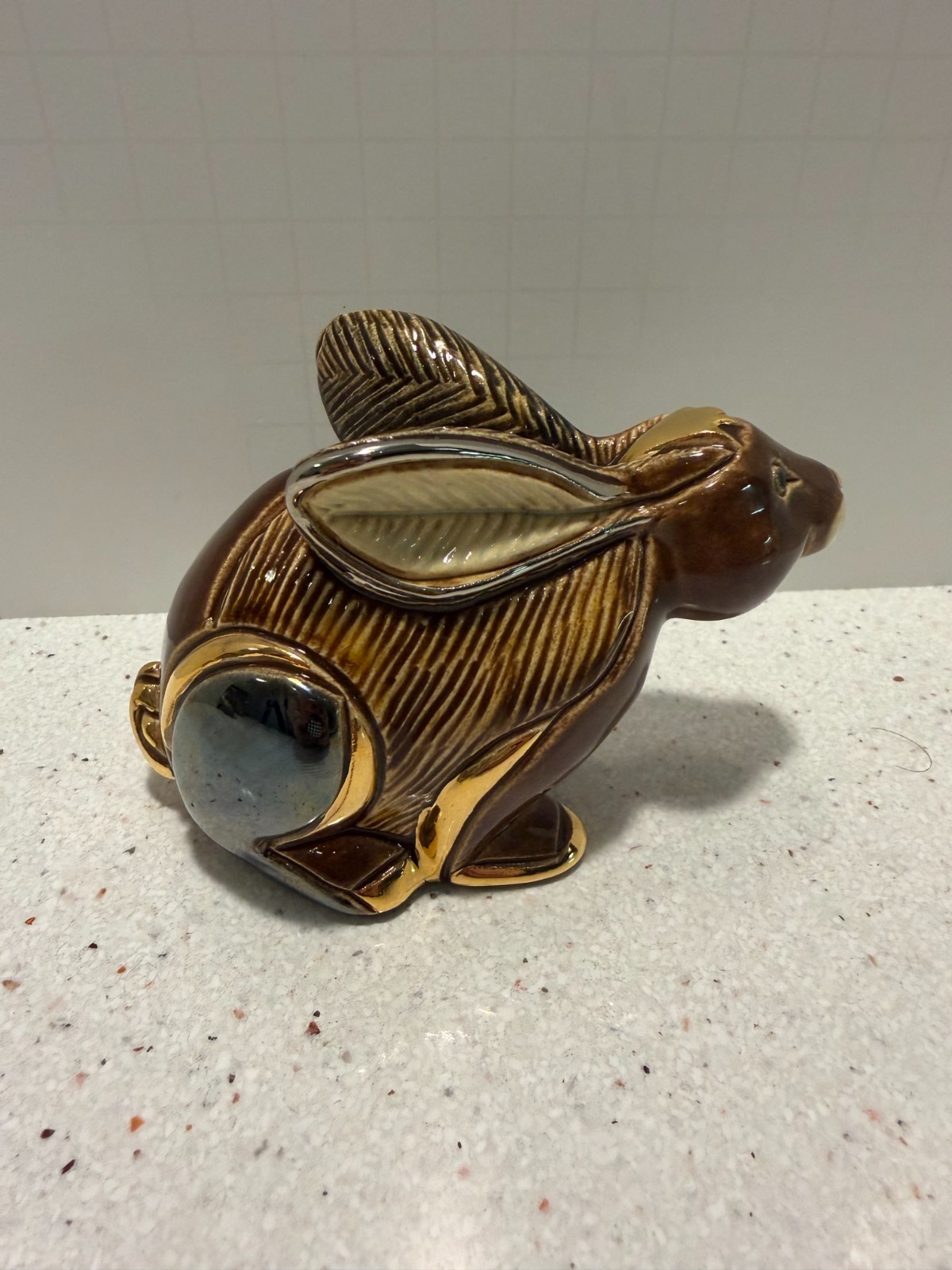 De Rosa Rinconada Brown Bunny Gold Accents