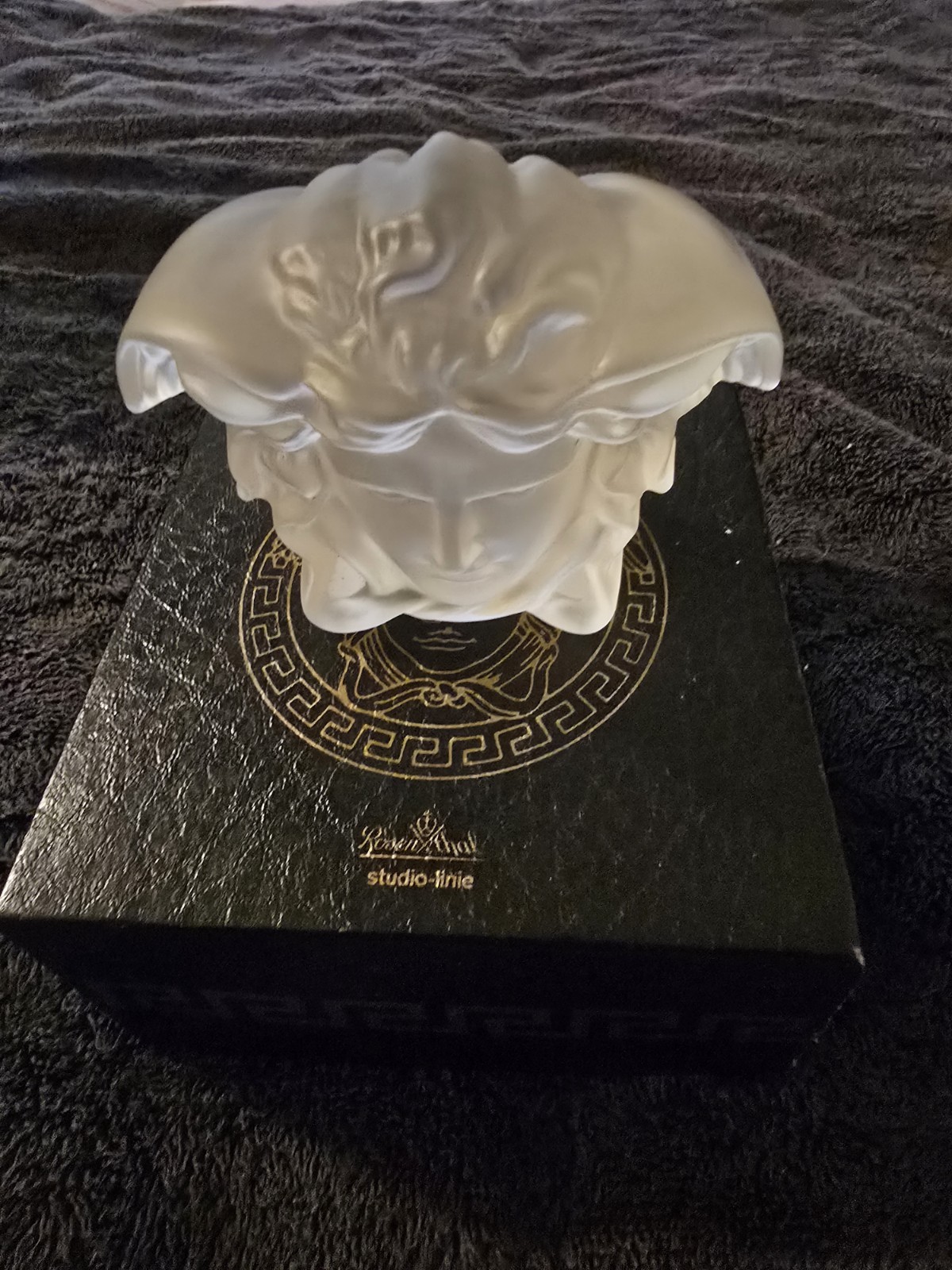 Versace Medusa Figurine Paper Weight