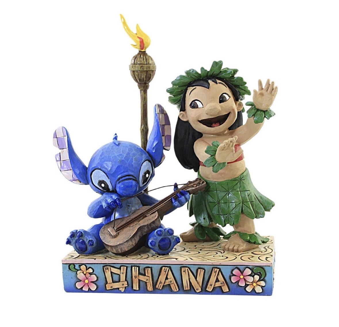 Jim Shore Disney Traditions 4027136 Lilo & Stitch Ohana Means Family Figurine