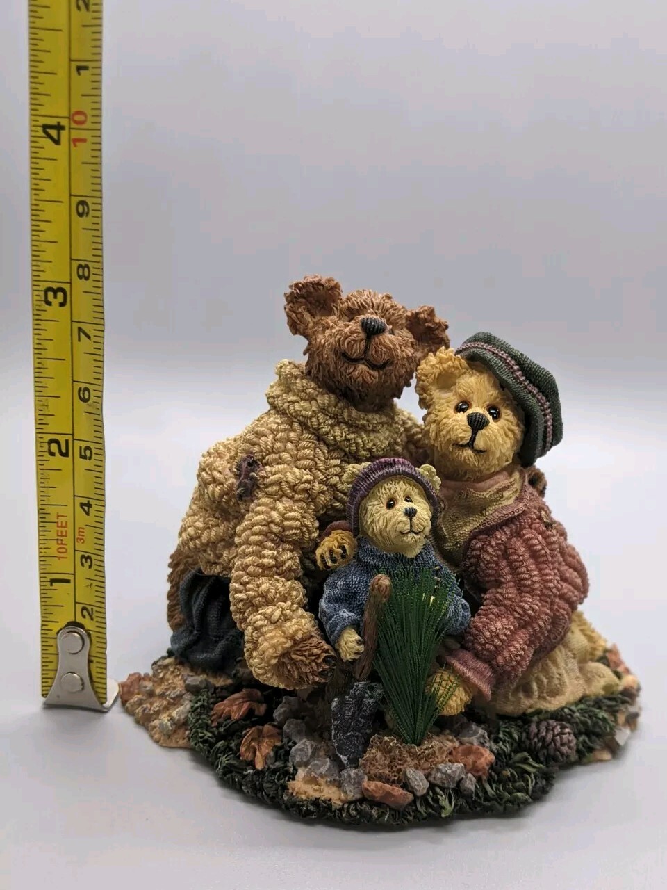 Boyds Bears “Stephanie John George The Family Tree” #228348 Fall Autumn Mom Dad