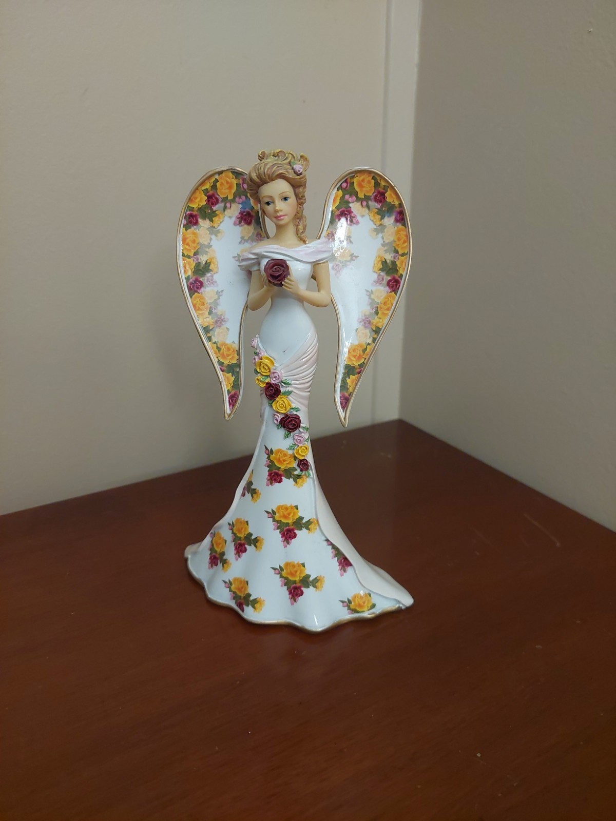 Hamilton Collection Blessings Of The Garden Angel Figurine 2012