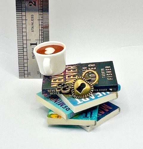 Mini Book Stack Trinket featuring ZURU Mini Brands Colleen Hoover Titles