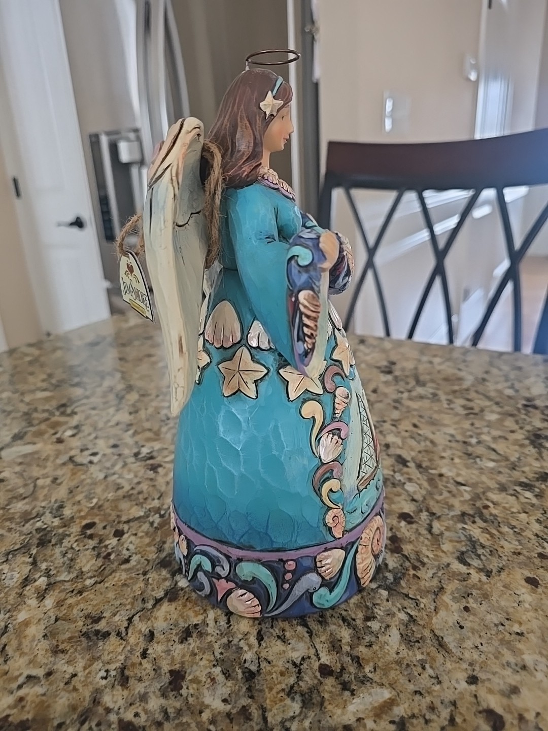 Jim Shore H.C. “The Coast Is Lined With Treasured Blessings” Seashell Angel 2011
