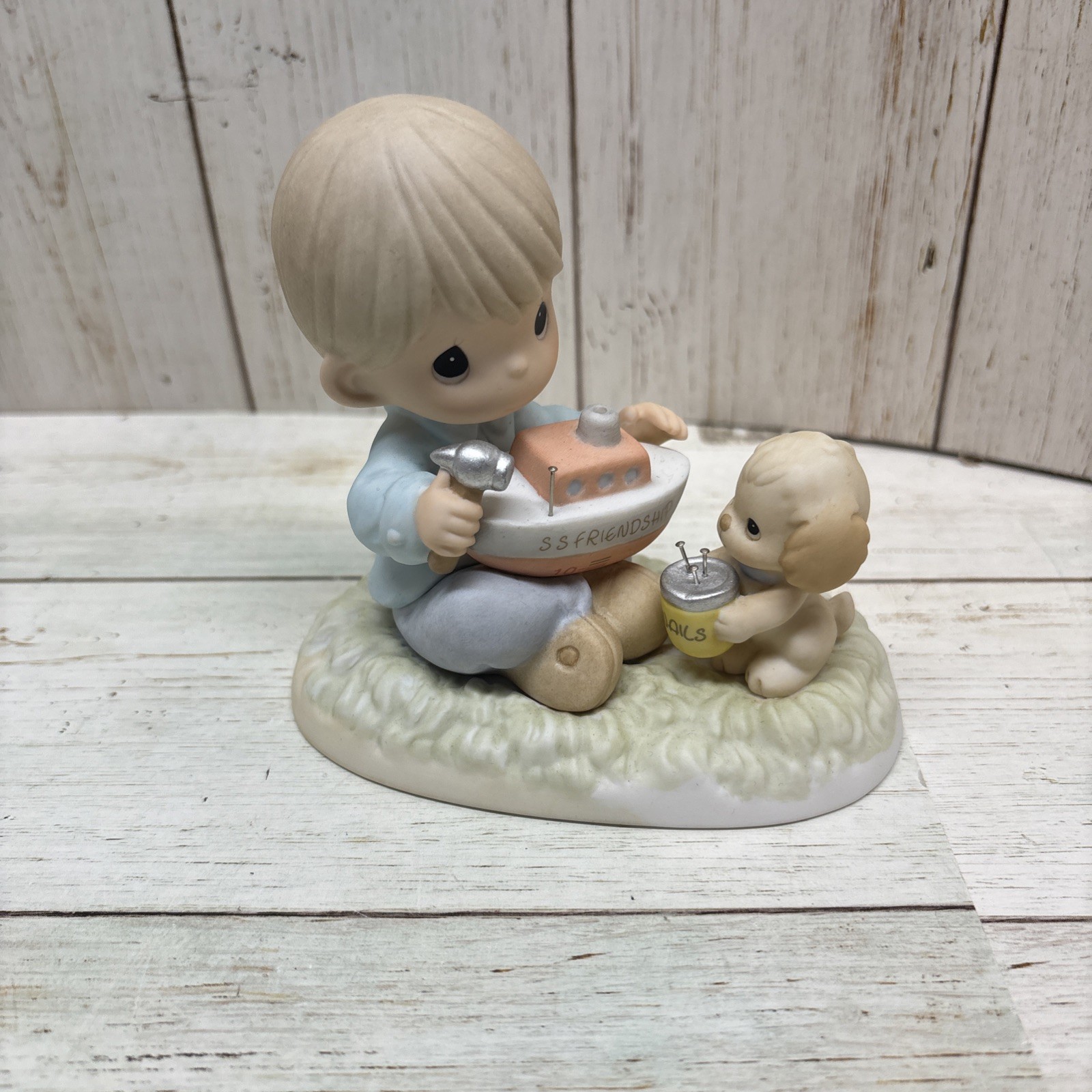 1999 Precious Moments “A Club Where Friendships Are Made” Figurine 635251 No Box