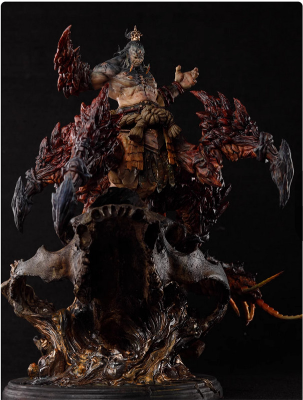 Manas Studio Asura Journey To The West Centipede Monster Statue Limited Model