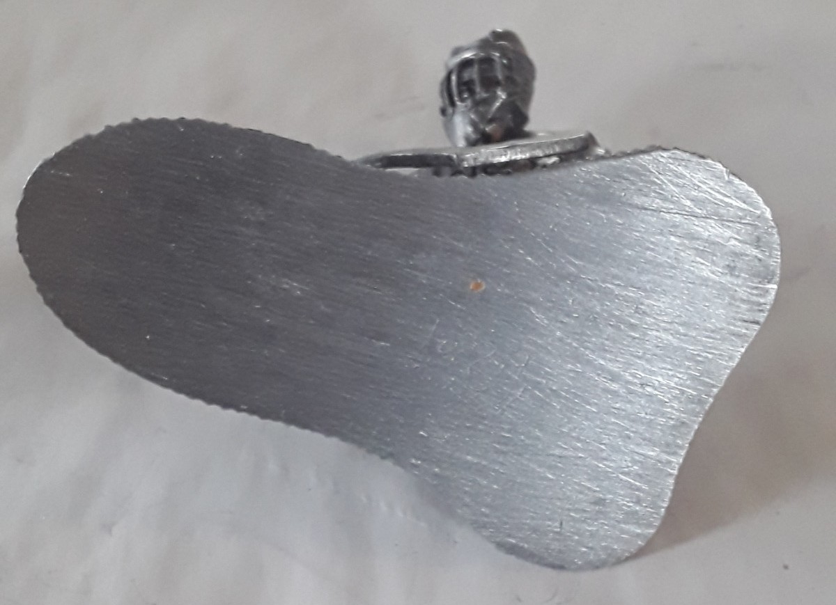 Michael Ricker – SIGNED Olympic Hockey Goalie Sculpture – Pewter – Team USA #70