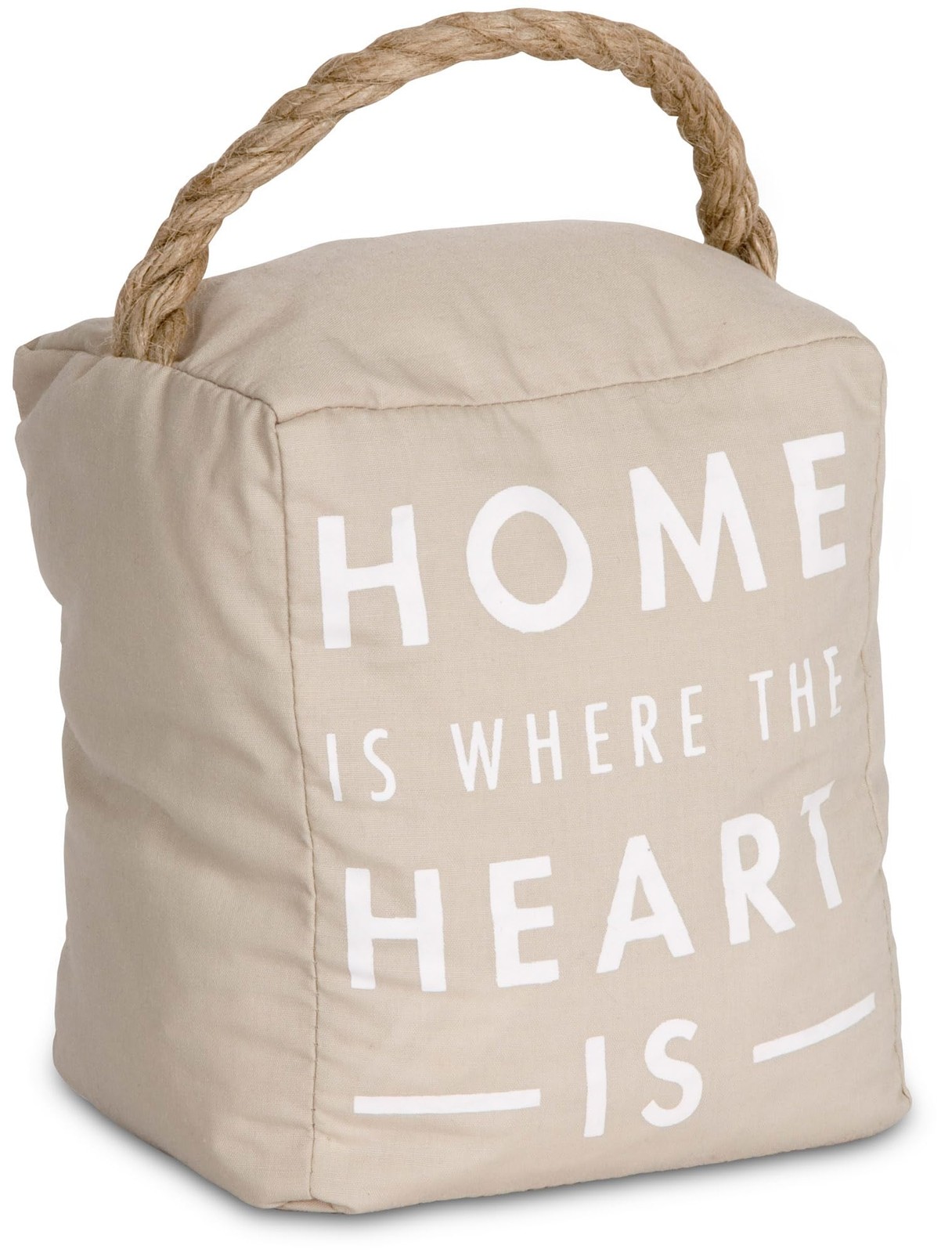 Pavilion Gift Company 72191 Home is Where The Heart is Door Stopper, 5 x 6