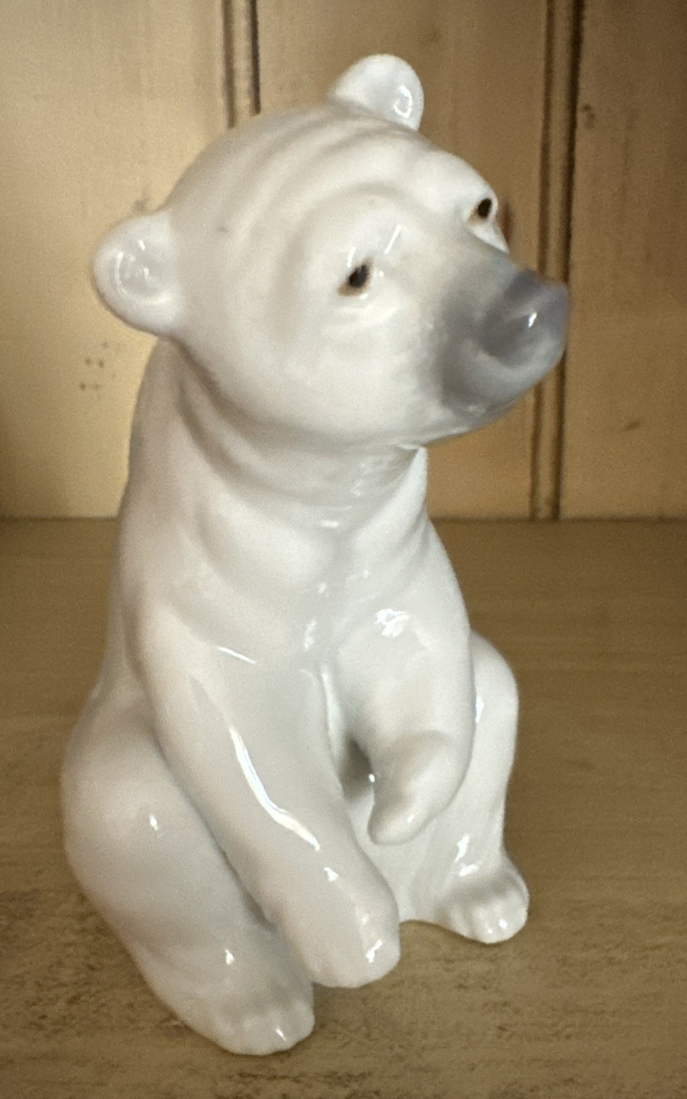 LLADRO Spain Porcelain Figurine 4 5/8″ White RESTING POLAR BEAR 1208