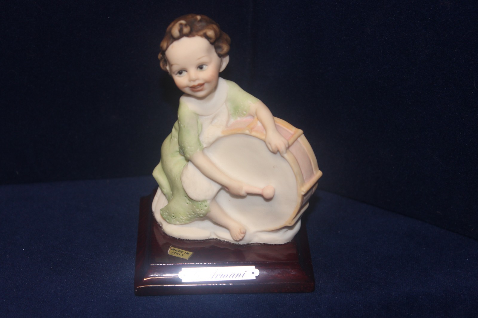 1987 Giuseppe Armani Florence Little Treasures, Drummer Girl Figurine