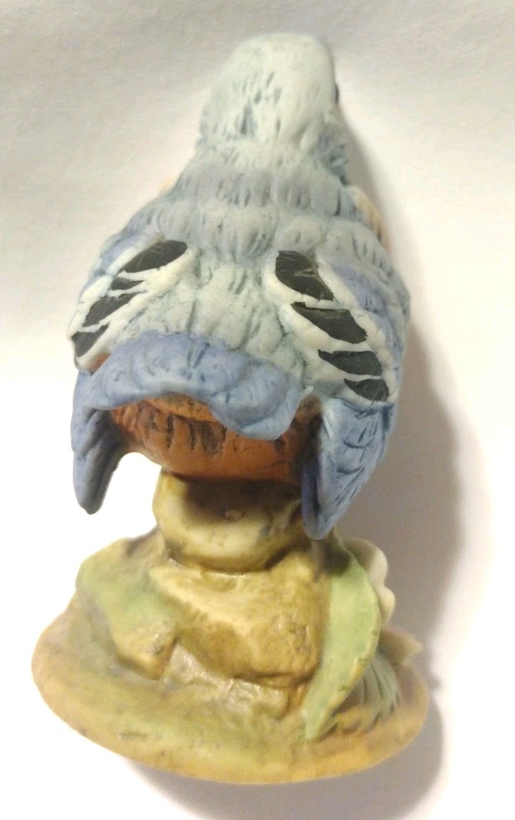 Vintage Blue Bird By Andrea By Sadek #6350 Porcelain Made In Japan B2