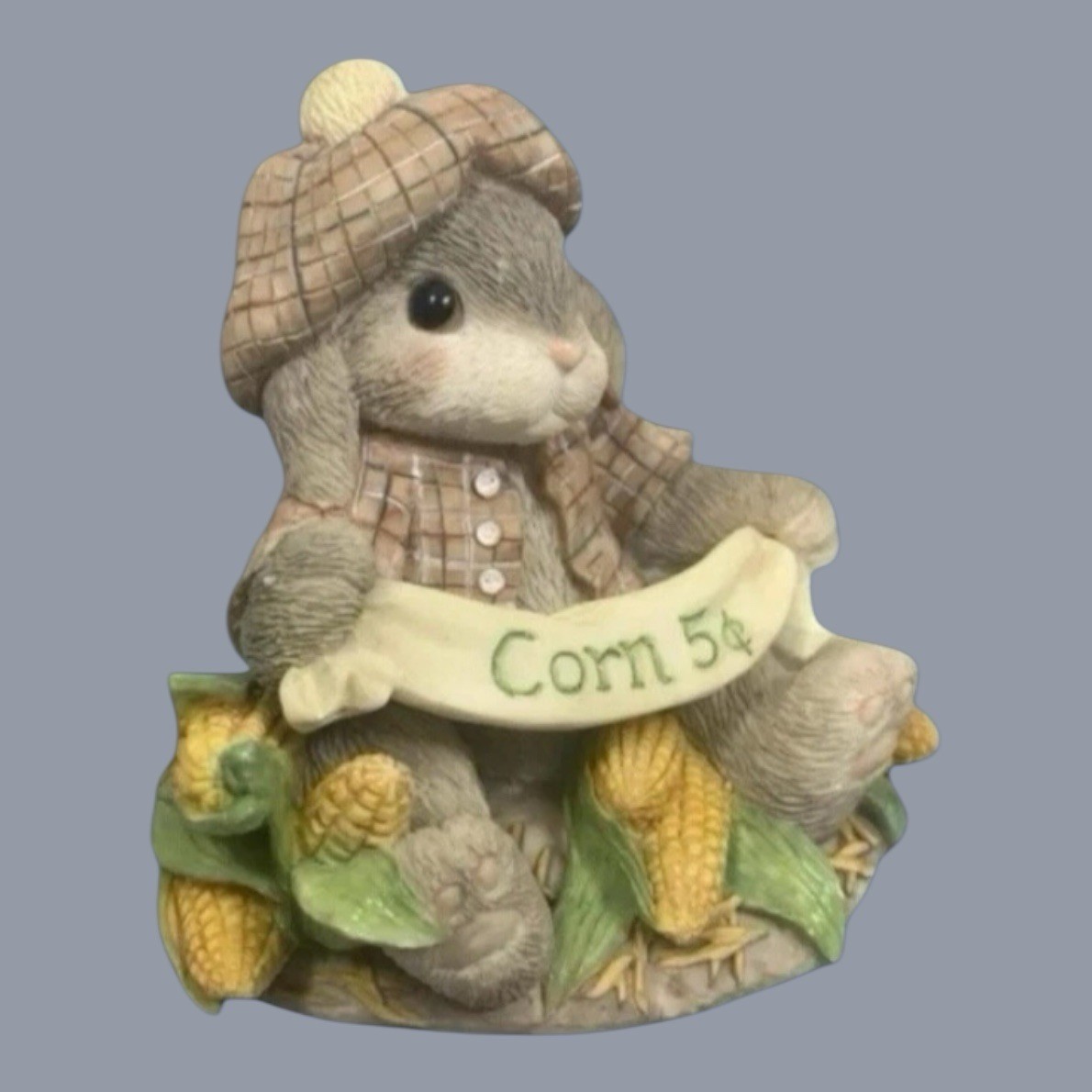 Ear of Corn My Blushing Bunnies You’re a Blessing to My Ears 97 Vintage Figurine