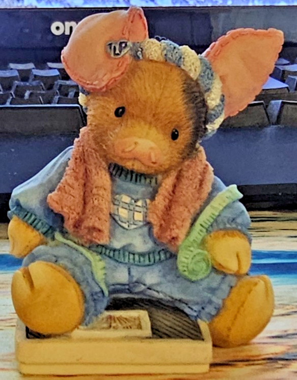 This Little Piggy Had None 1994 Figurine Enesco by Mary Rhyner 124559 42TLP793
