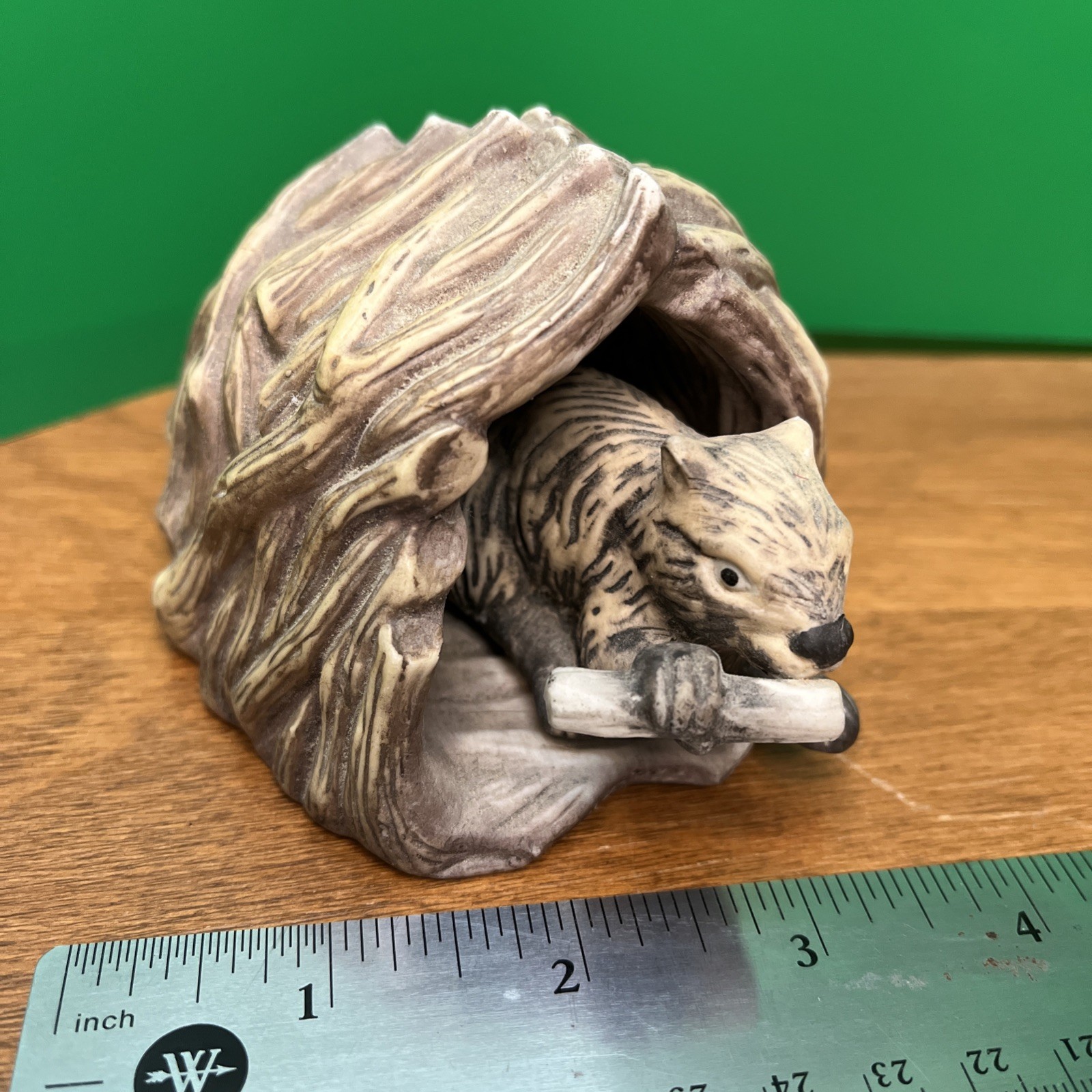 1984 Woodland Surprises Beaver – Franklin Porcelain – Jacqueline B Smith