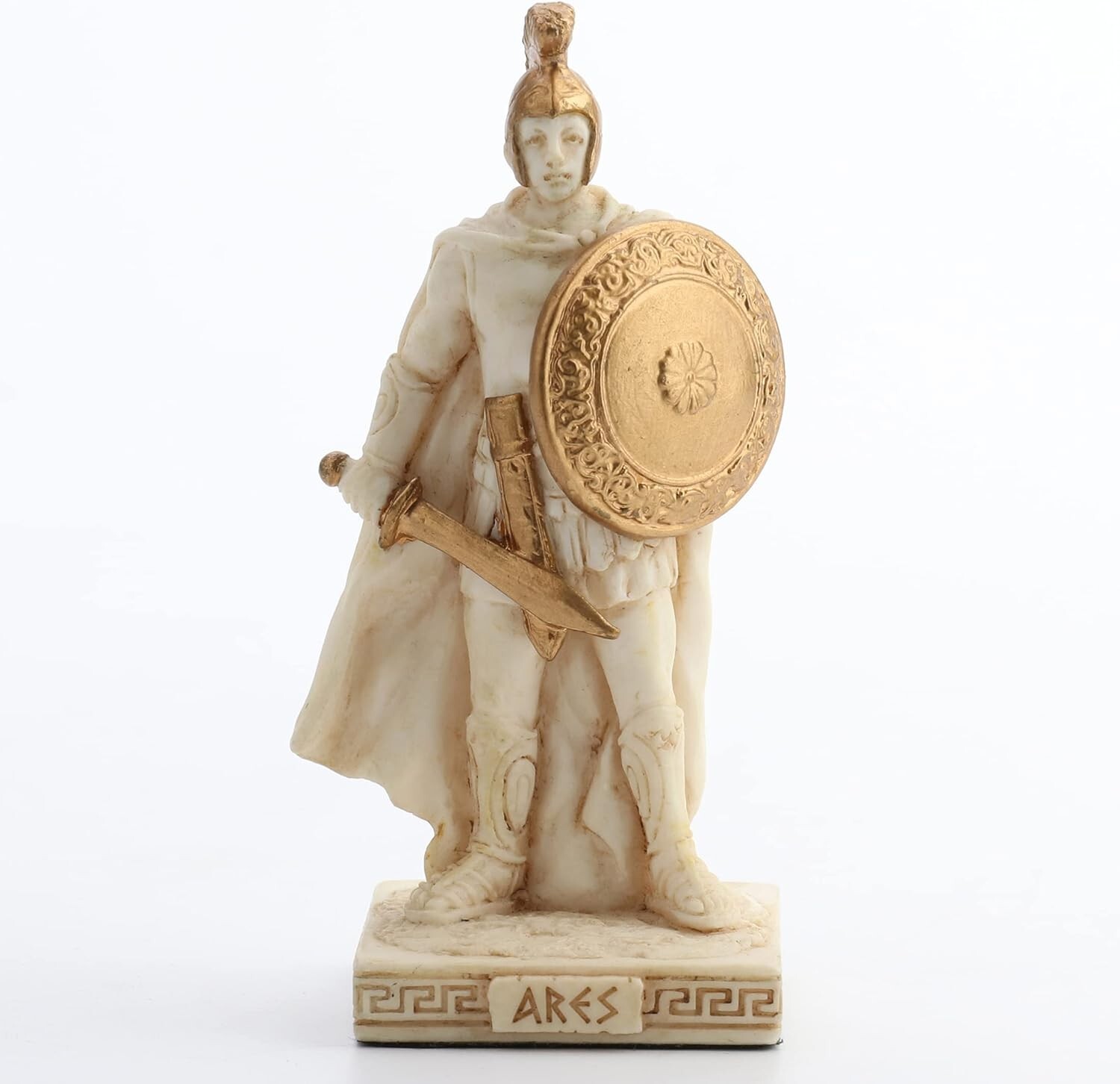 Ares The God Of War Painted Polystone Miniature Figurine Home Decor Collectible