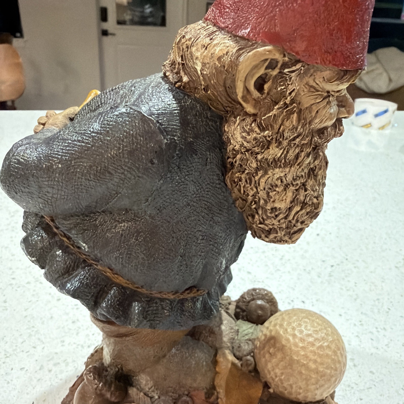 Tom Clark SIGNED Gnome JOHN ROBERT Golf Ball Gnome Cairn Studio 5301