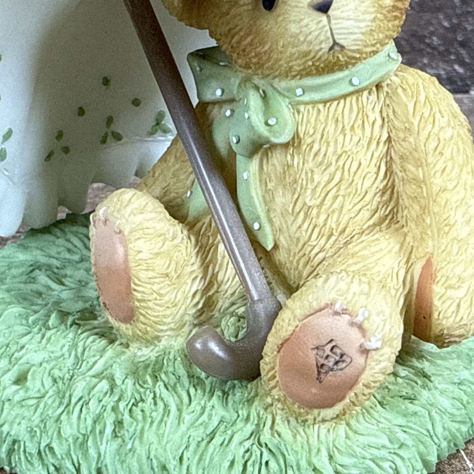 CHERISHED TEDDIES ROSIE, 2004 CLUB EXCLUSIVE, STONE RESIN BEAR MINI FIGURINE