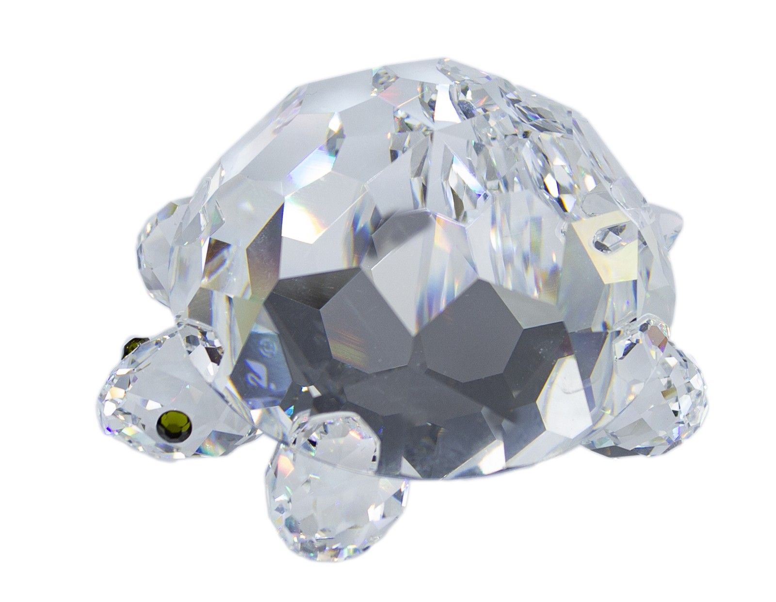 Swarovski Crystal Figurine, Turtle Large, (010037) 2.2″ MIB