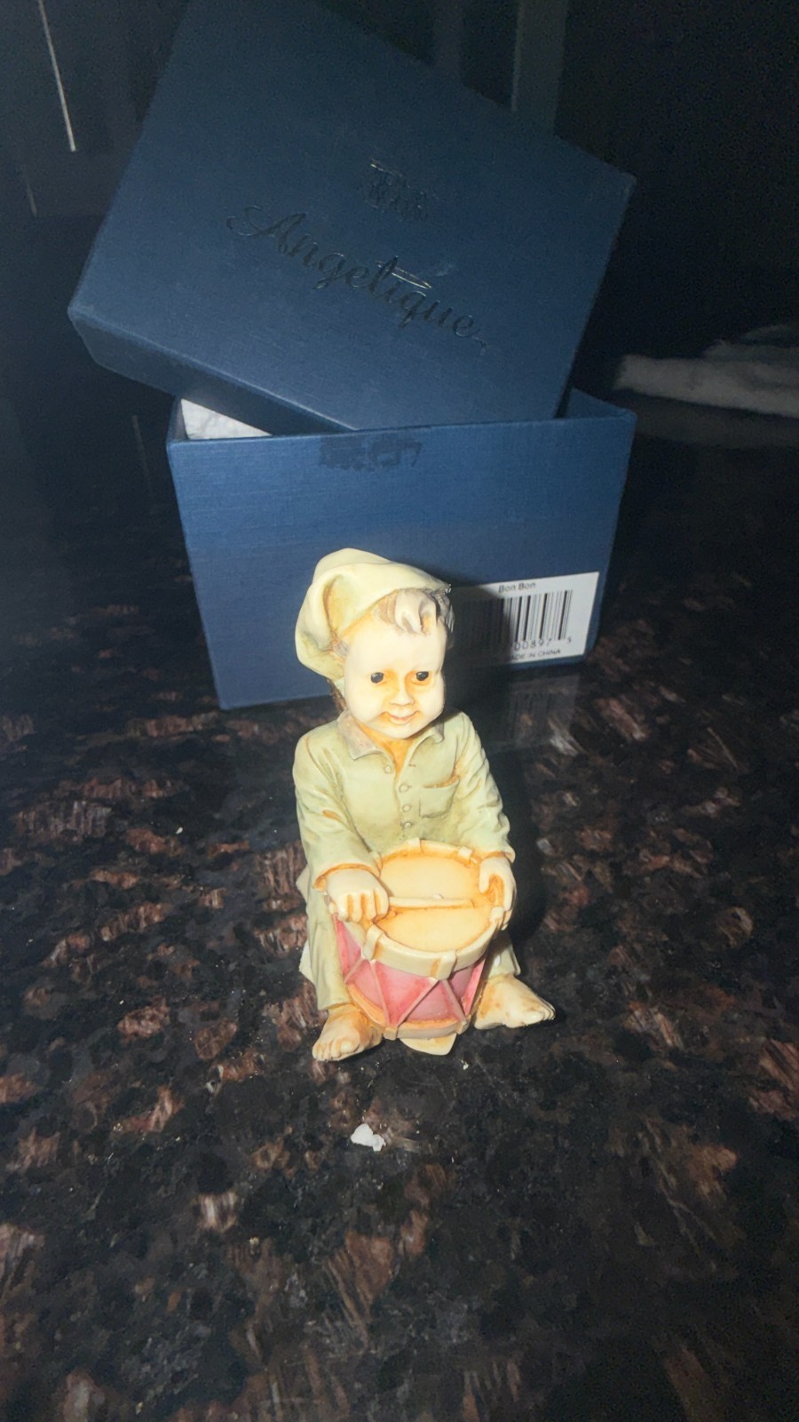 Harmony Kingdom Angelique BON BON Figurine ANSE00B Ed 1 Drummer Boy Angel New