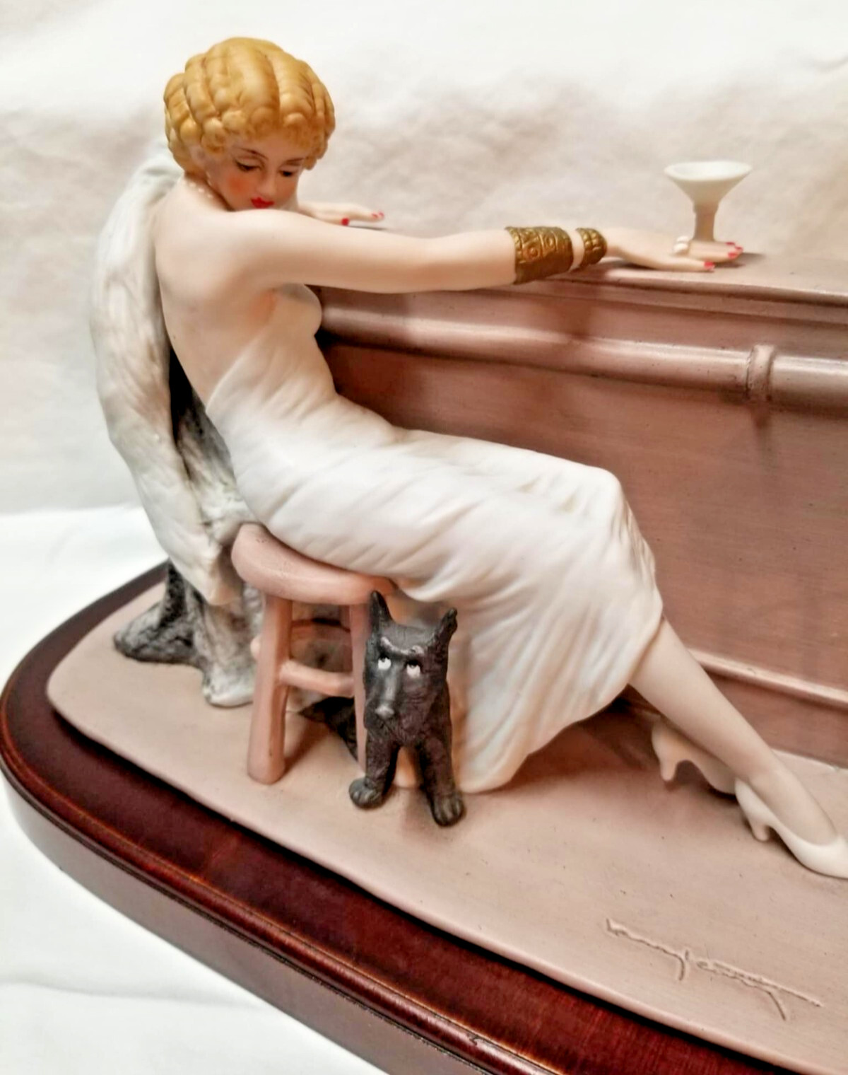 Louis Icart “Le Cocktail” 1932 #1554 of 10,000 Figurine Heirloom Traditions