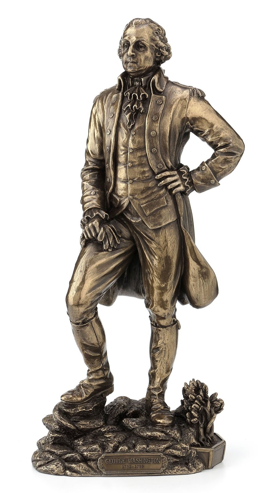 First President George Washington 11 Inch Cold Cast Bronze Statue