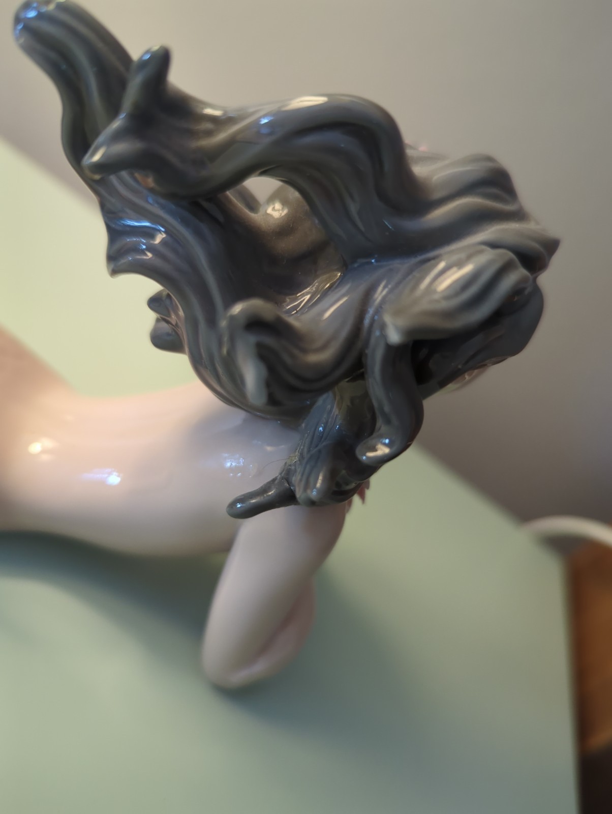 Vintage LLADRO #1414 FANTASY MERMAID FIGURINE – No Stand & Chip