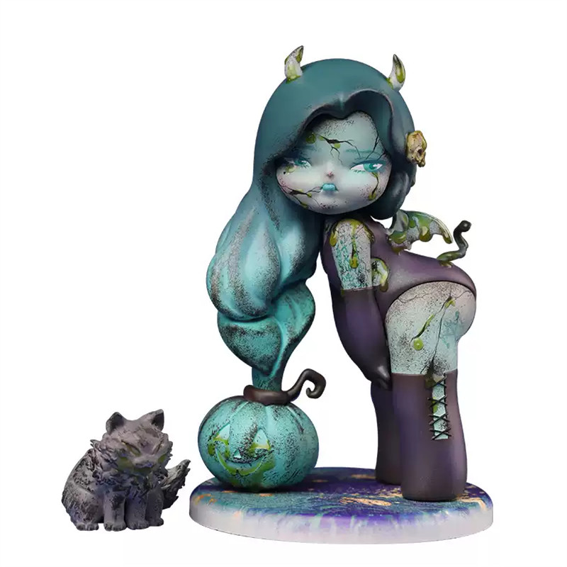 Fobbi Gothic Yala Limited Collectible Resin Art Fashion Figure 14cm New In Stock