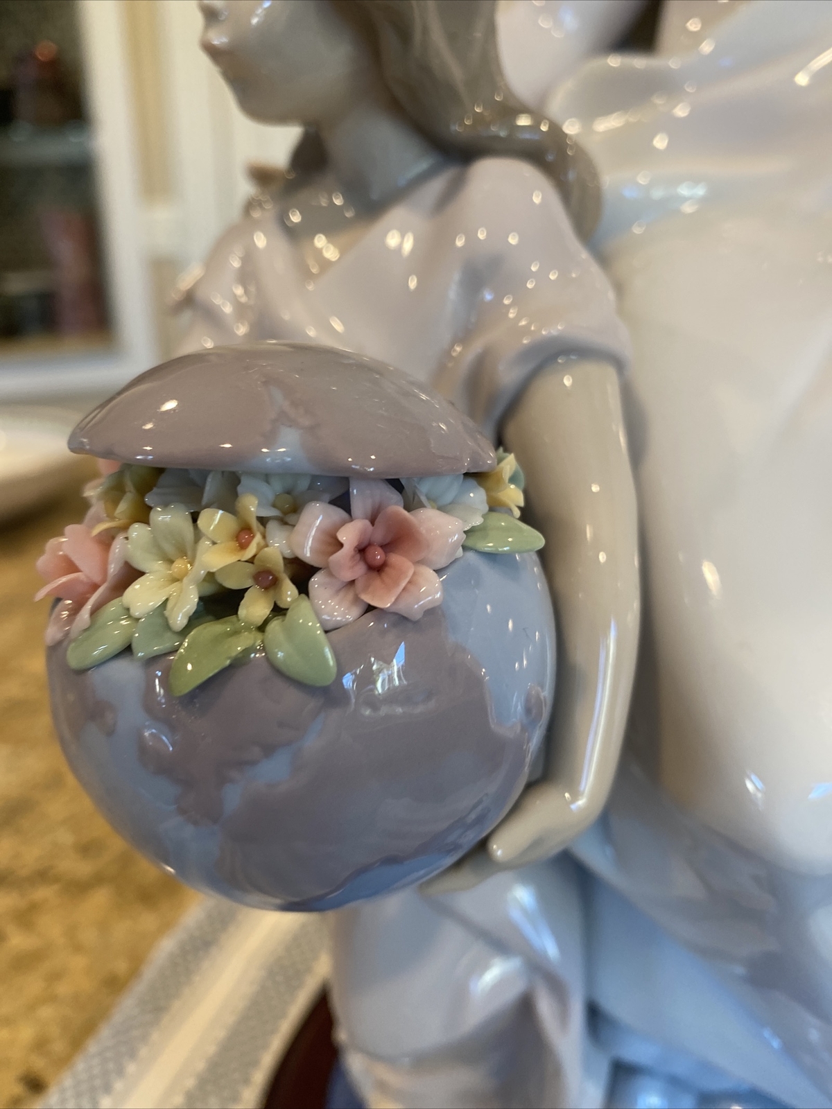 Lladro 1859 Father Sun- LimIted Edition w/ Wooden Base – Mint Condition