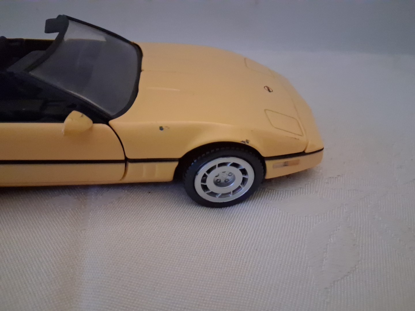 Franklin Mint 1986 Corvette 1:24 Die-Cast Used No Box