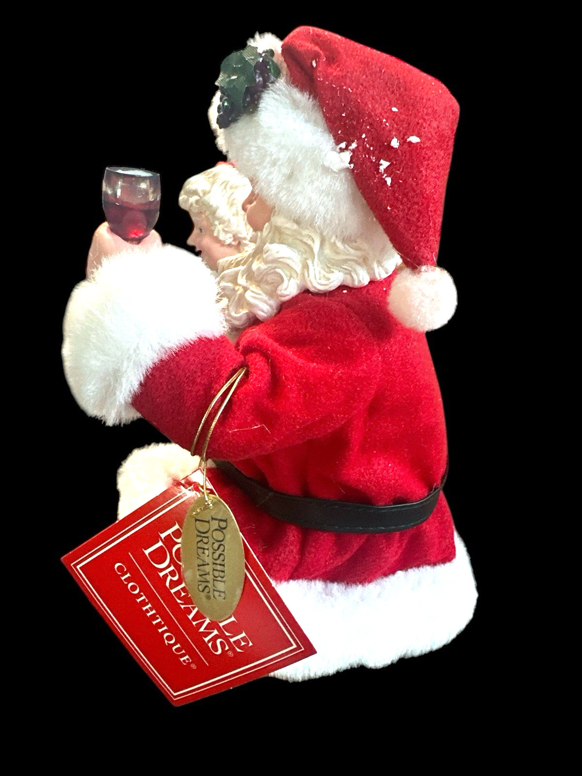 Dept 56 Possible Dreams Santa and Mrs. Claus Christmas Crush Wine Making F…
