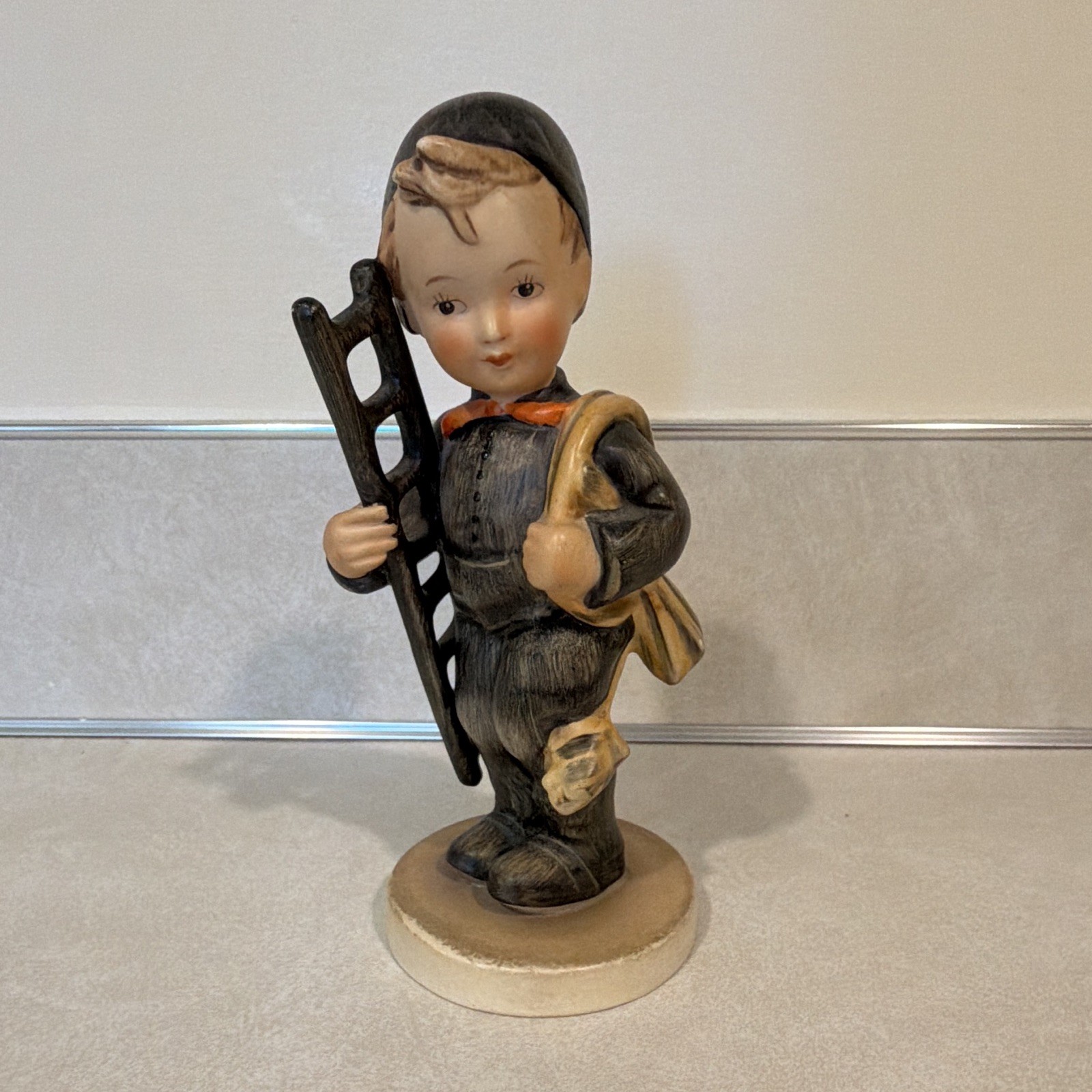 Rare Large 6.5” Vintage Goebel Hummel Chimney Sweep Figurine #12/I TMK-1 Crown