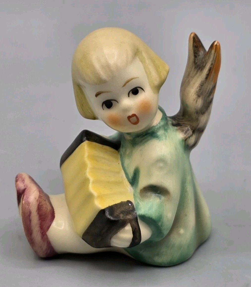 VINTAGE Goebel Hummel “Joyous News”, 2 1/2 Inch Figurine TMK-3, W. Germany