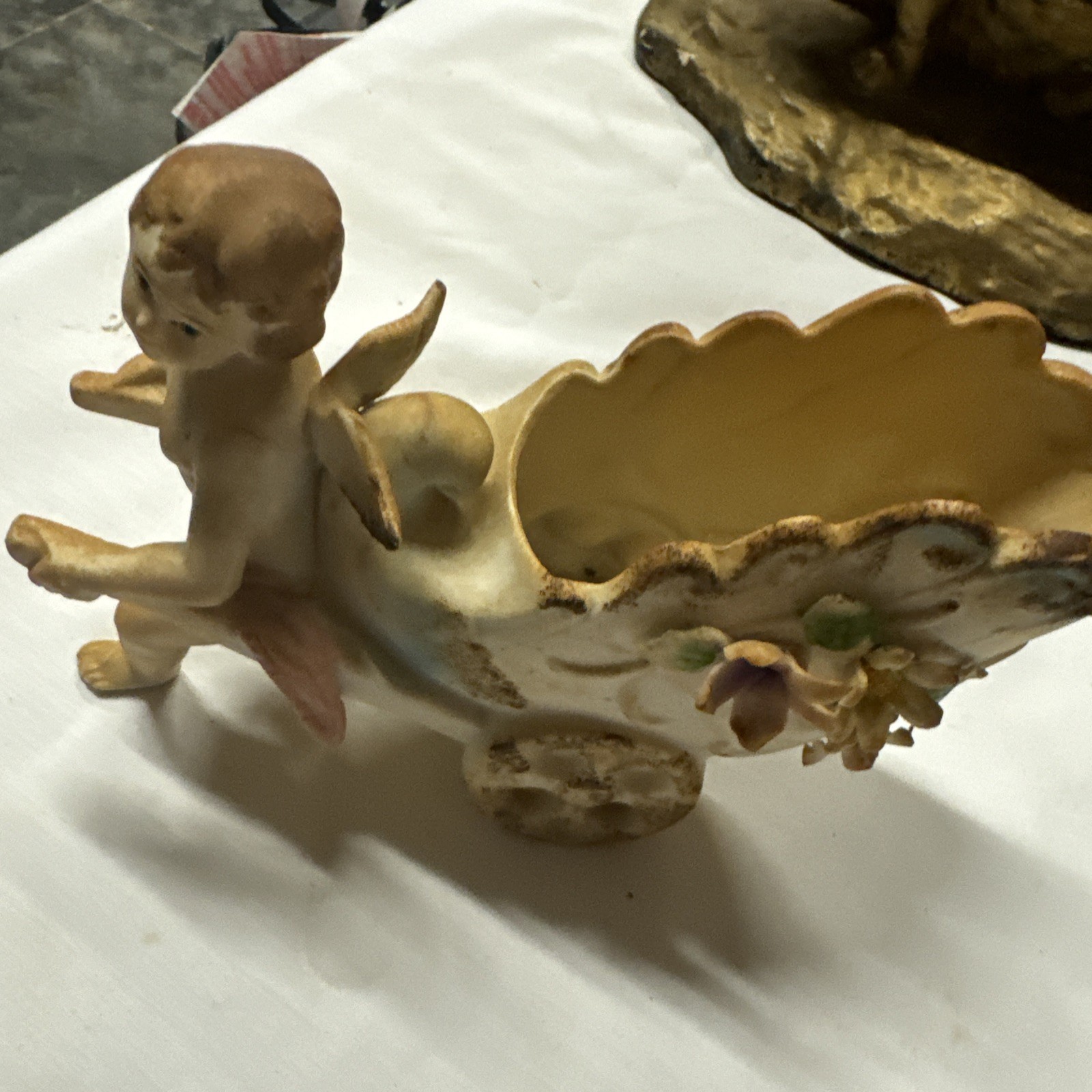 Little Boy Cherub Figurine