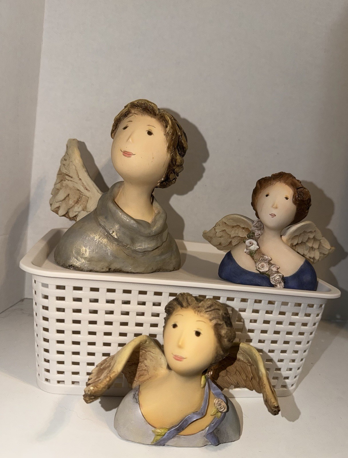 3 “Journey of Grace” Angel Figurines By Nancy Carter for Demdaco