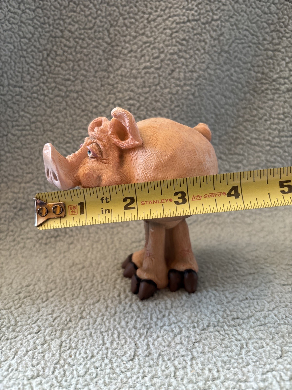 Pig Bobblehead by Douglas Penelope the Pig Figurine signed 4″ LOC B