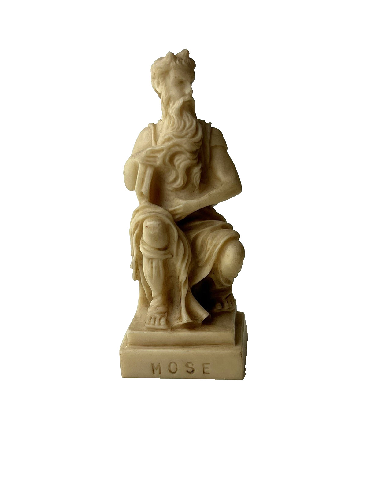 Michelangelo Moses Statue Miniature Replica 4″