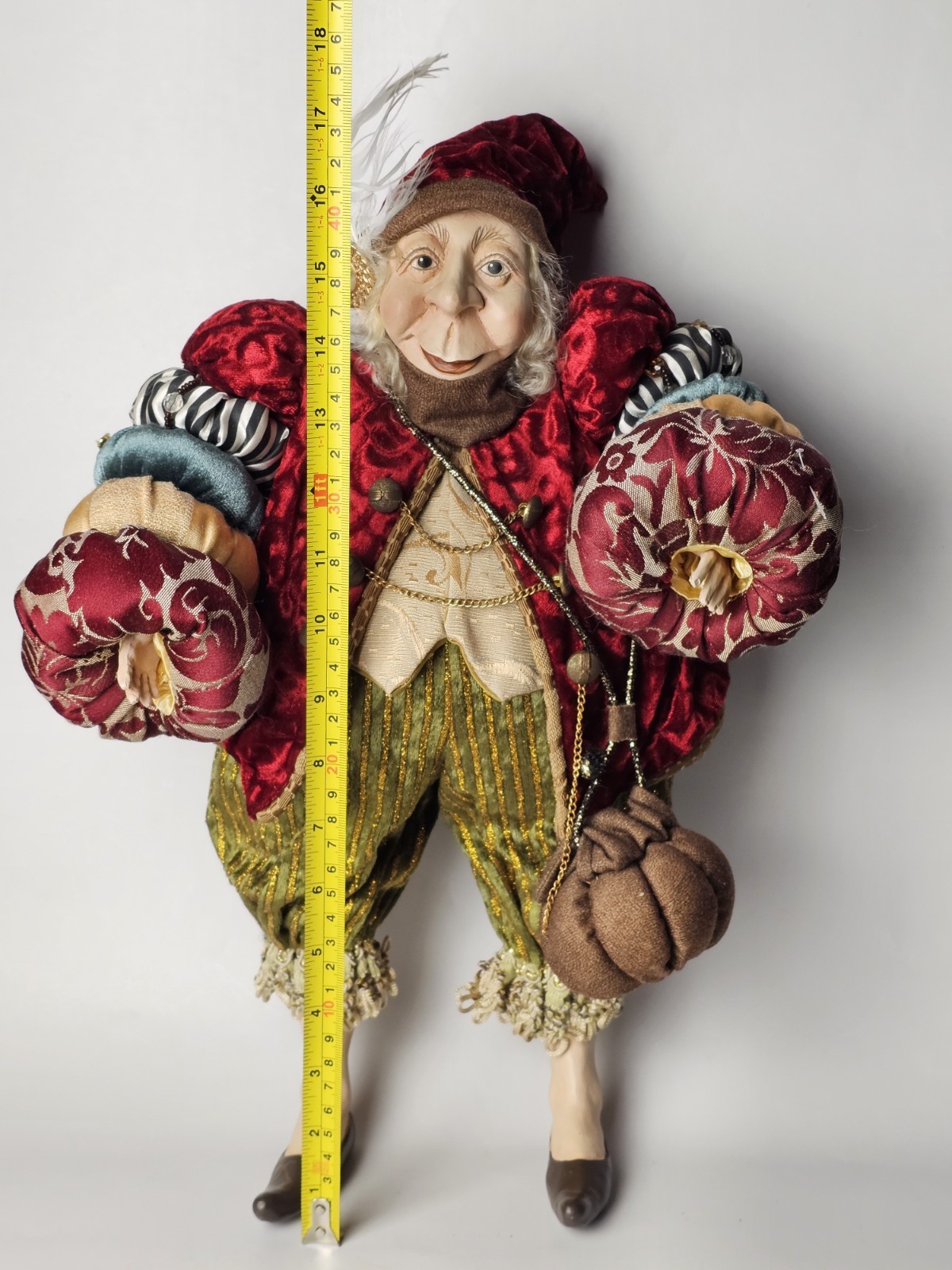 Vintage The Lam Lee Group Shakespearean Jester Fairie Elf Doll Collectable