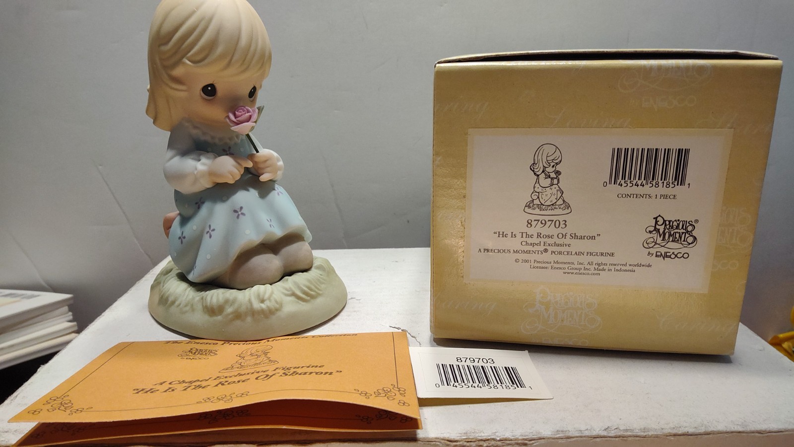 Precious Moments Chapel Exclusive – He is the Rose of Sharon 879703