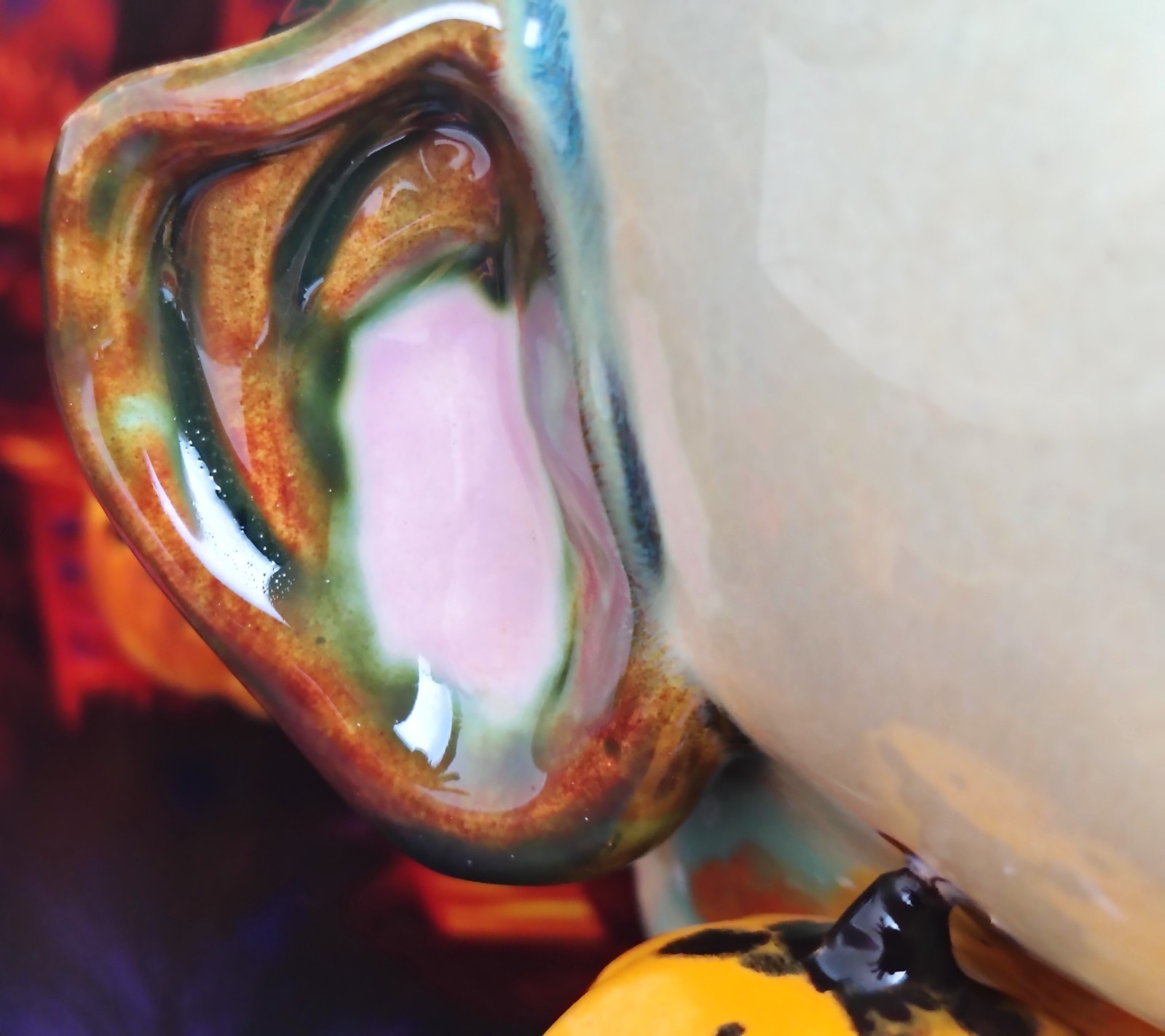 The Last Laugh Was Never Yours – Original Handmade Ceramic Figurine Gothic