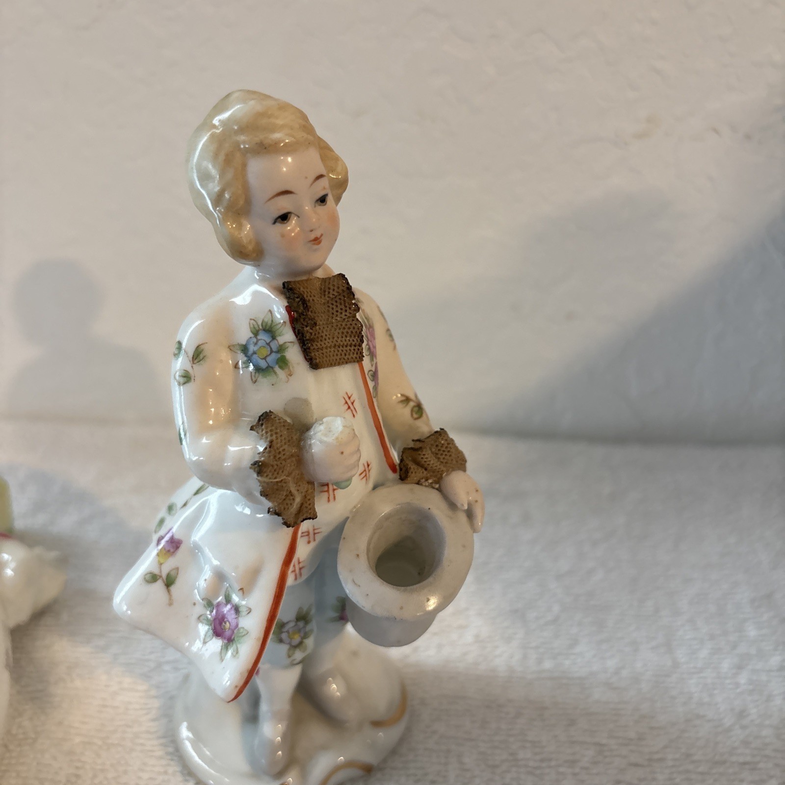 Vintage Porcelain Man & Woman Figurines Collector