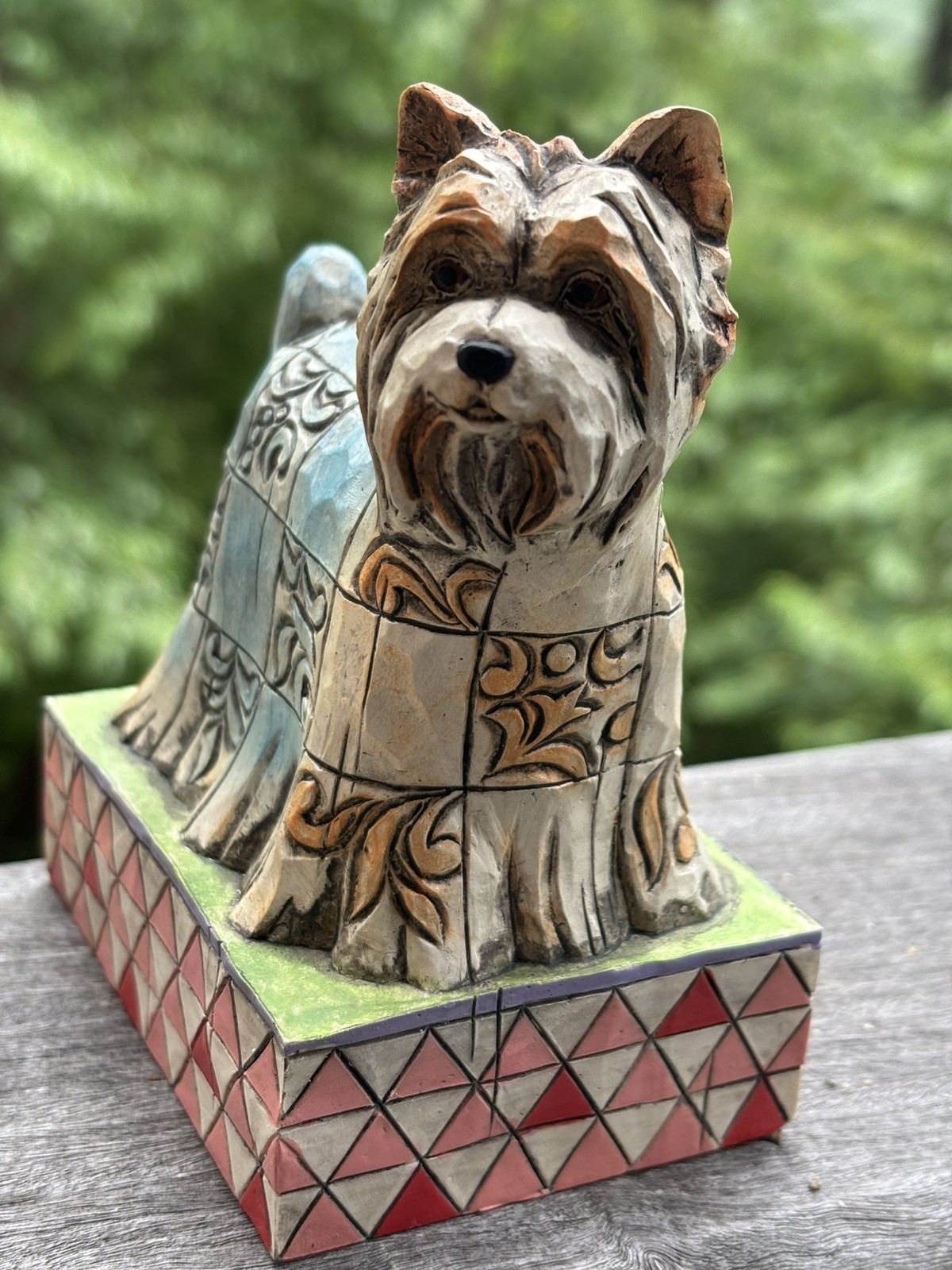 Jim Shore Yorkshire Terrier Dog “PJ” 4009745 Figurine 2007 Heartwood Creek