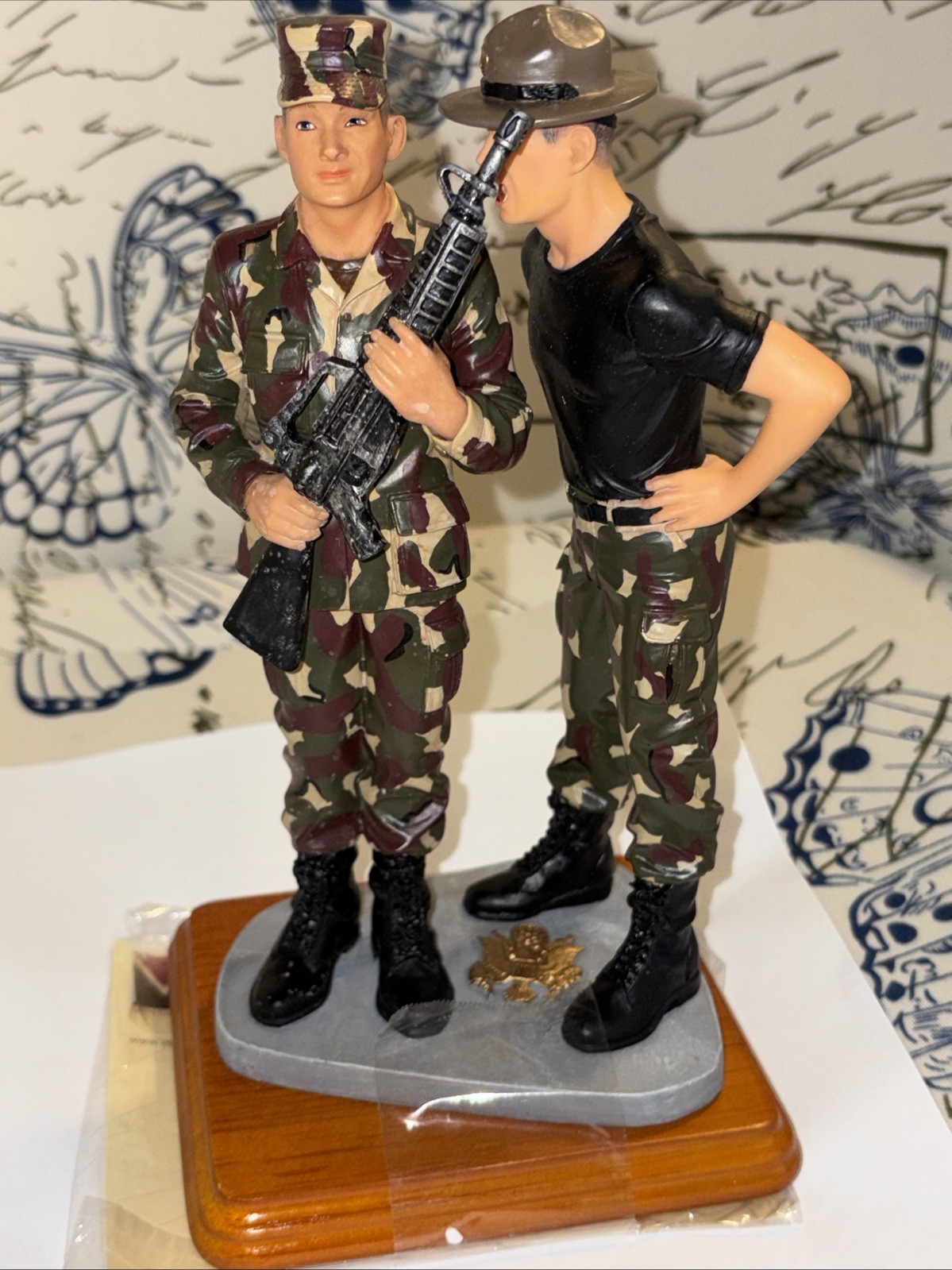 Vanmark American Heroes Military Collectible Motivation Drill Instructor Edw33