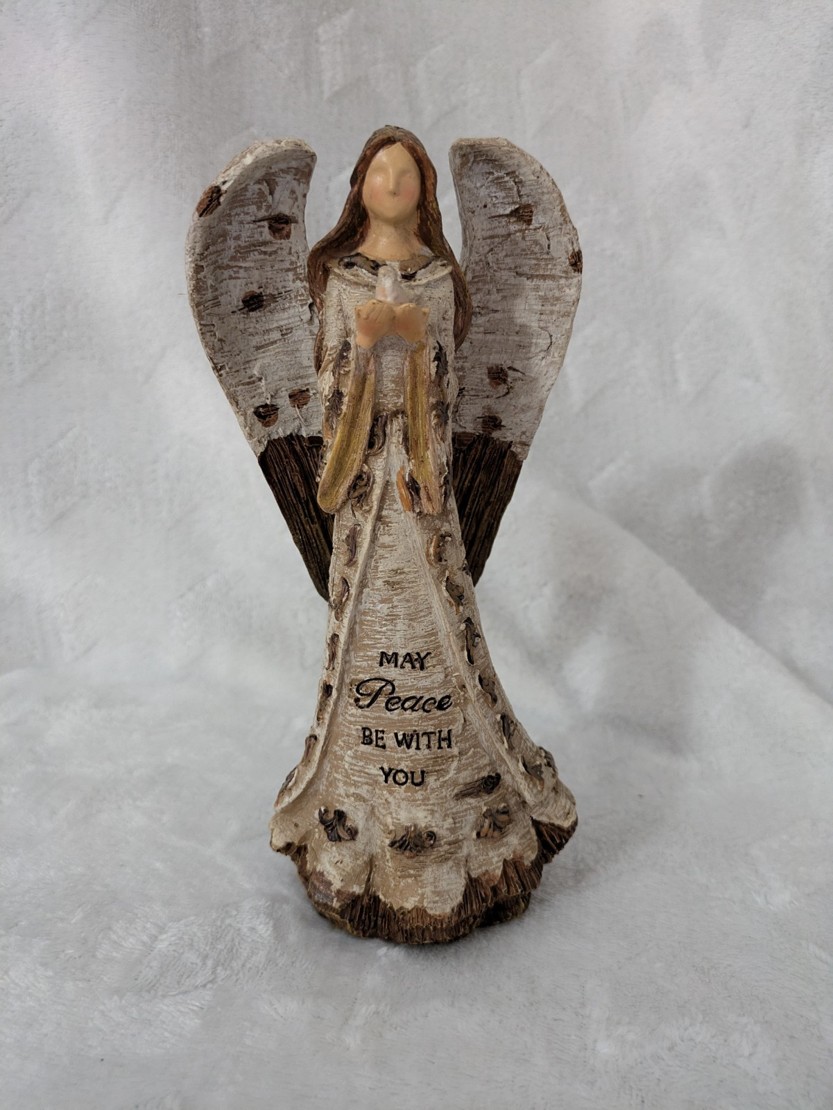 Unbranded 8 Inch Resin Angel – May Peace Be With You