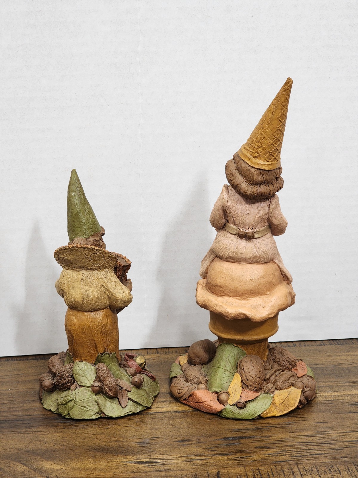2 Tom Clark Gnome Figurines 1988 “Peaches” & 1985 “Georgia”