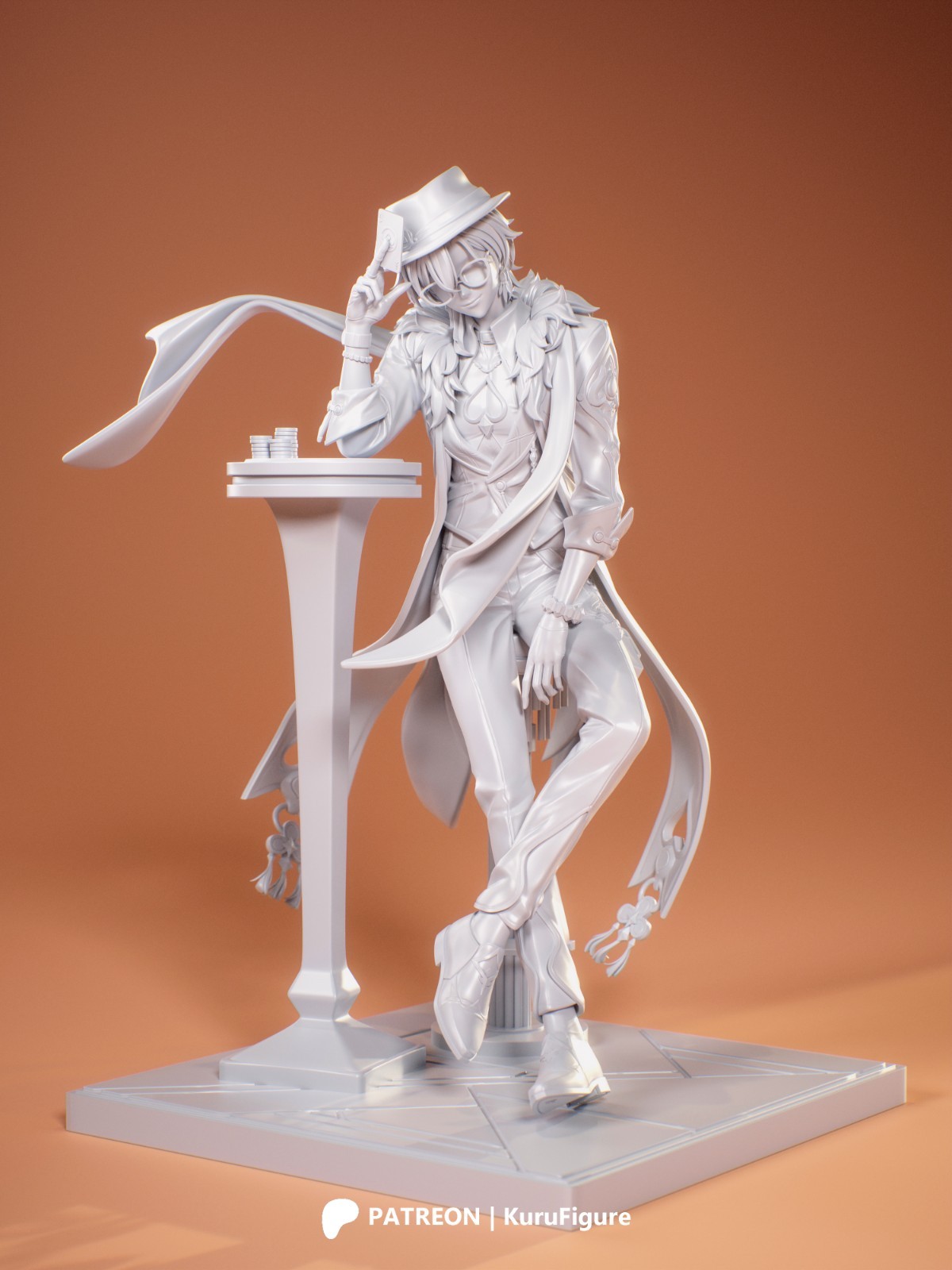 Aventurine | Honkai: Star Rail | UNPAINTED | 1/8 Scale Resin Kit