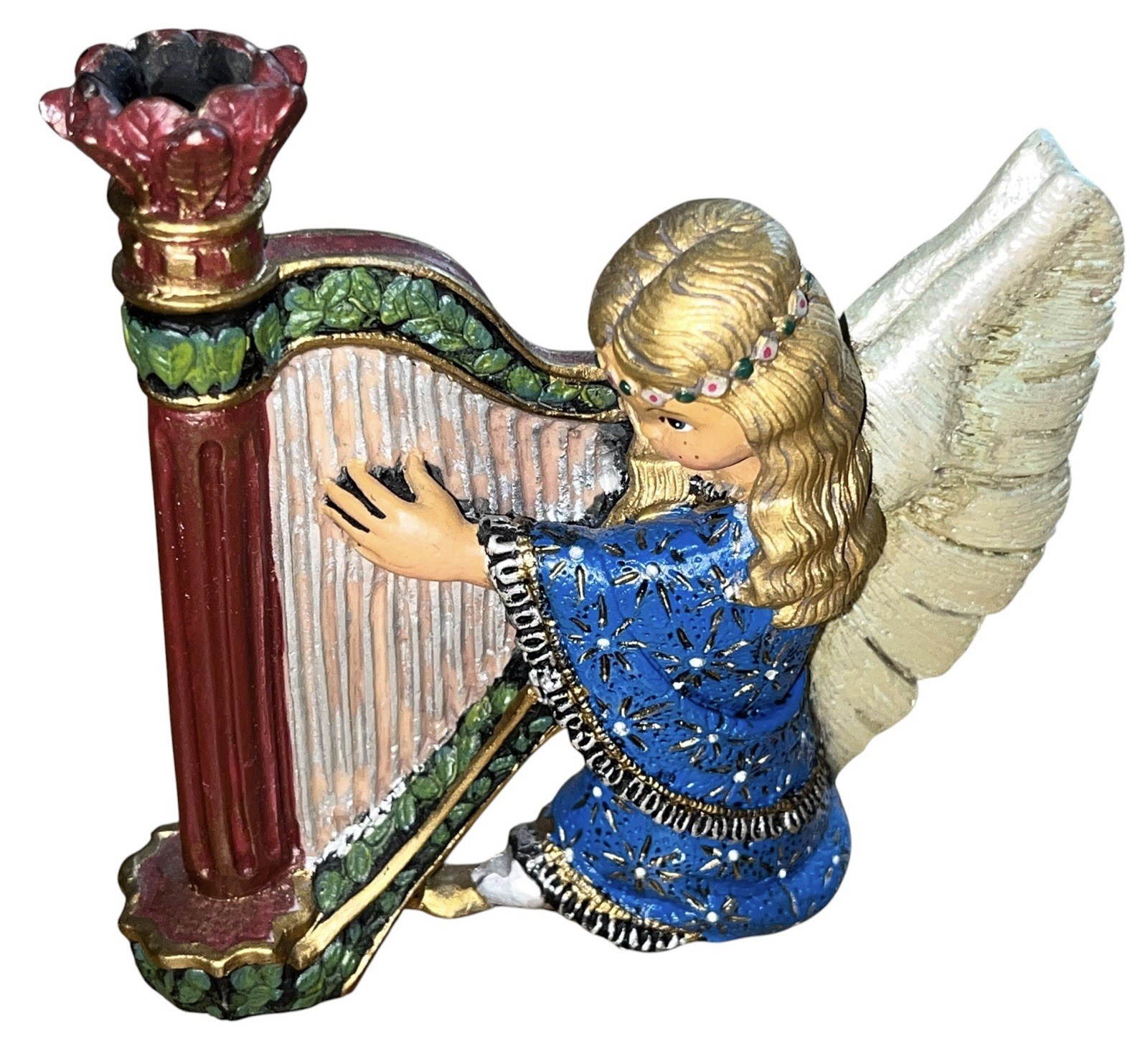 Vibtage 1996 Enesco Parastone Hippie Angel Band Figures (READ)