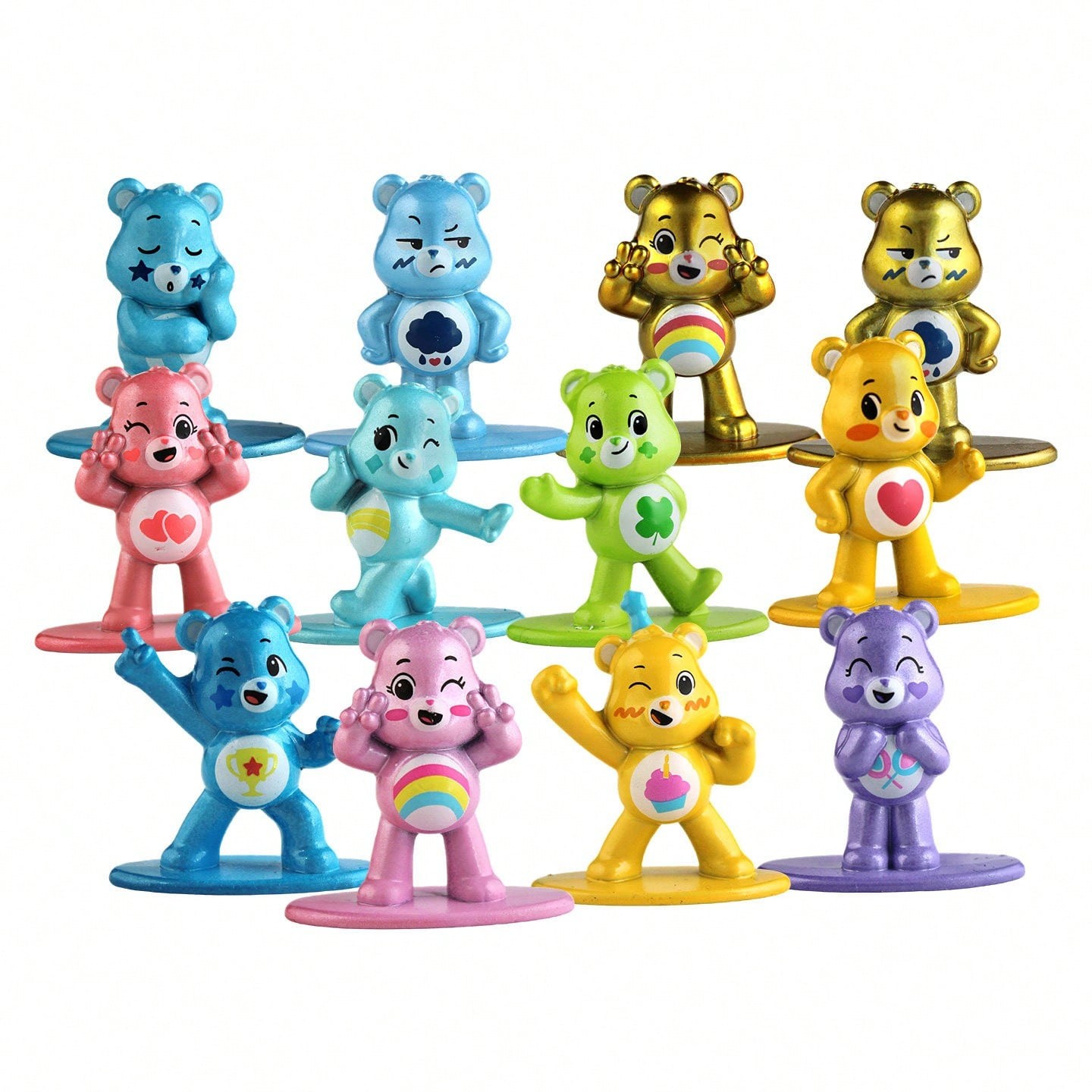 Jada Toys Care Bears Mini Figure 3.5cm Alloy Die-cast Blind Bag 1pc Random Style